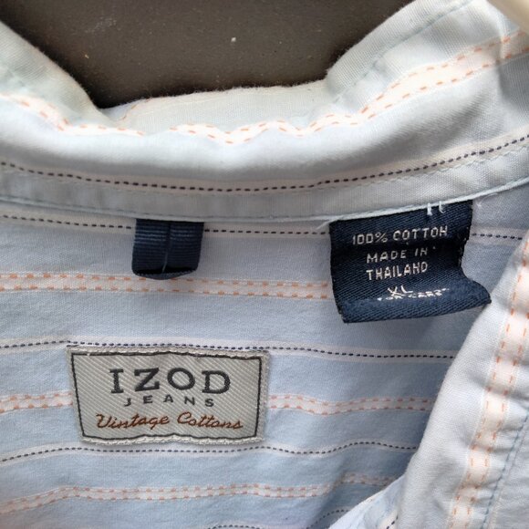 Men's IZOD XL Long-Sleeve Shirt - Picture 2 of 5